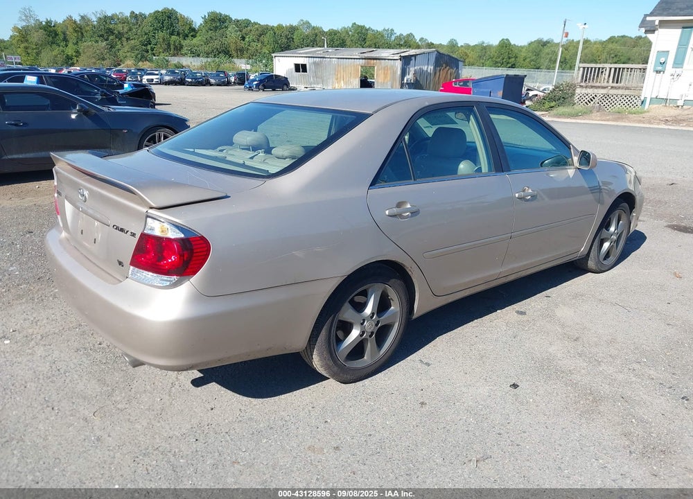 2005 TOYOTA CAMRY SE V6 VIN: 4T1BA32K55U056663