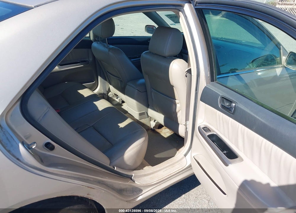 2005 TOYOTA CAMRY SE V6 VIN: 4T1BA32K55U056663