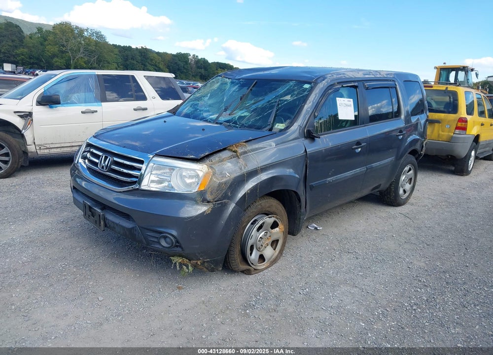 2013 HONDA PILOT VIN: 5FNYF4H2XDB069428