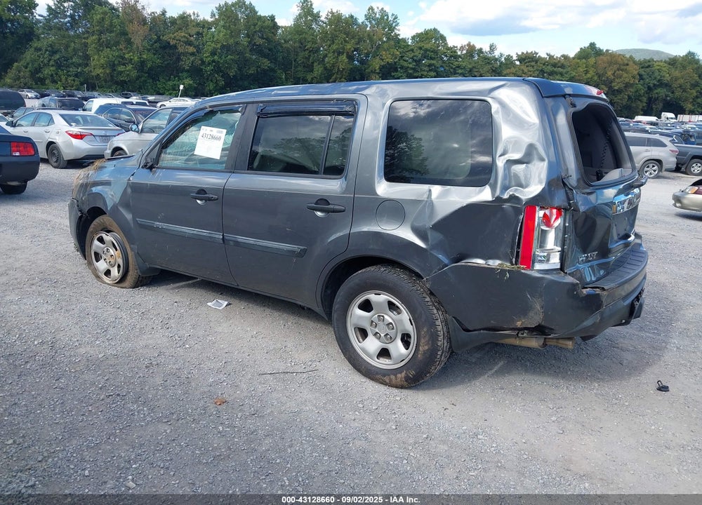 2013 HONDA PILOT VIN: 5FNYF4H2XDB069428