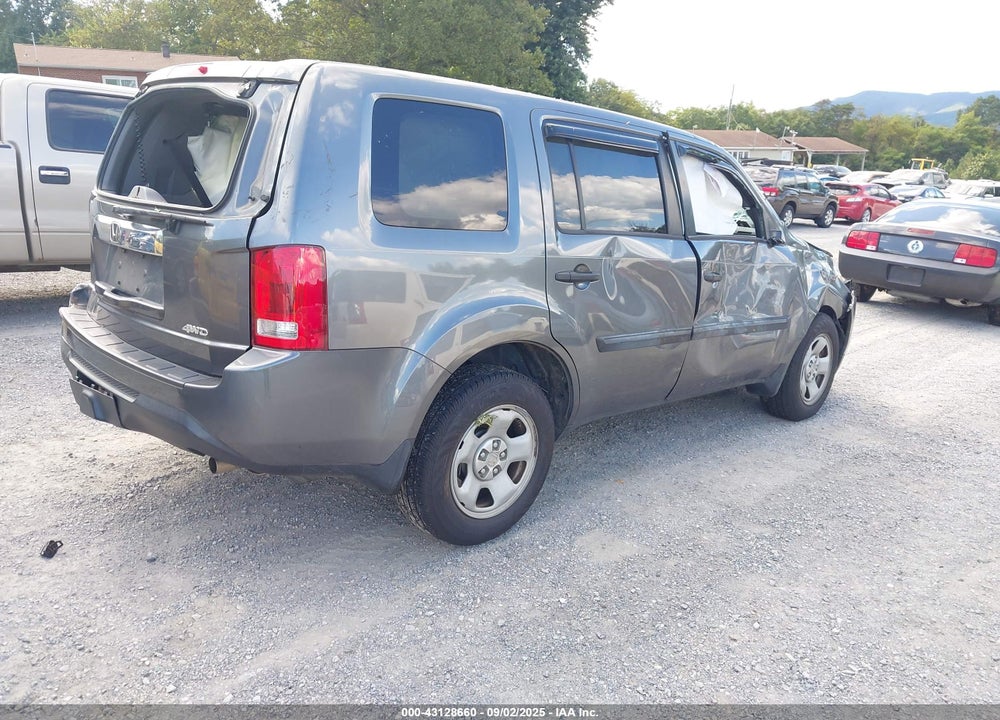 2013 HONDA PILOT VIN: 5FNYF4H2XDB069428
