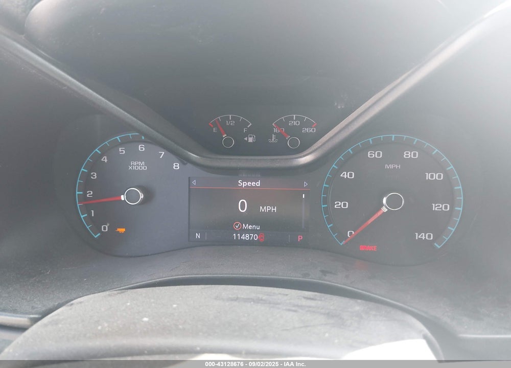 2019 CHEVROLET COLORADO VIN: 1GCGTDENXK1122458