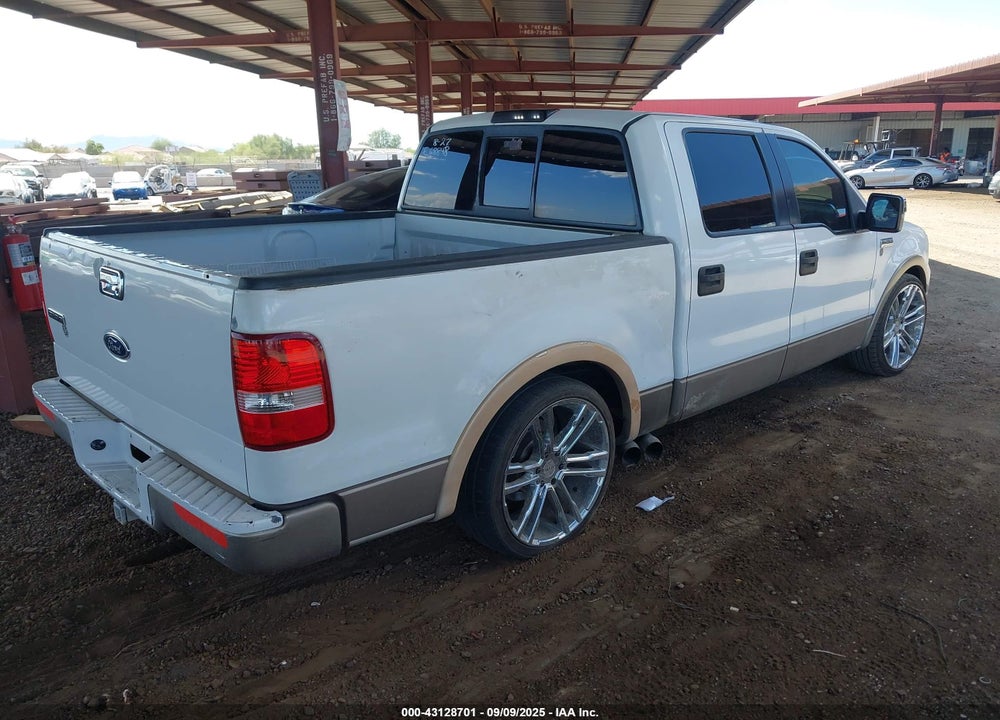 2005 FORD F-150 LARIAT/XLT VIN: 1FTPW12595KE68848