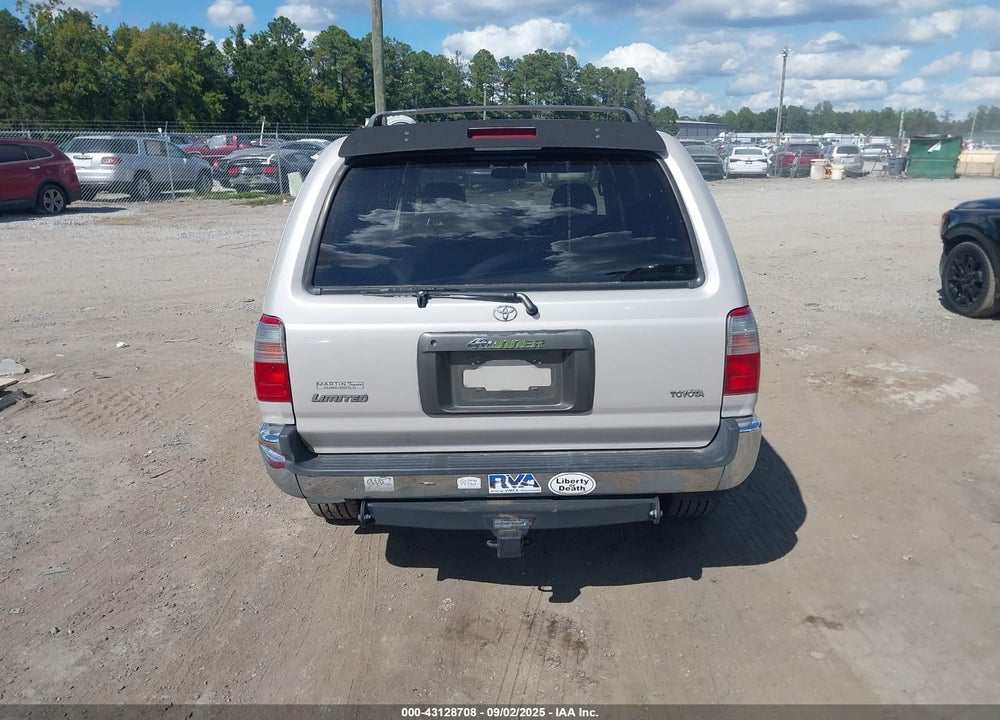 1997 TOYOTA 4RUNNER SR5 V6 LIMITED VIN: JT3HN87R1V0098636