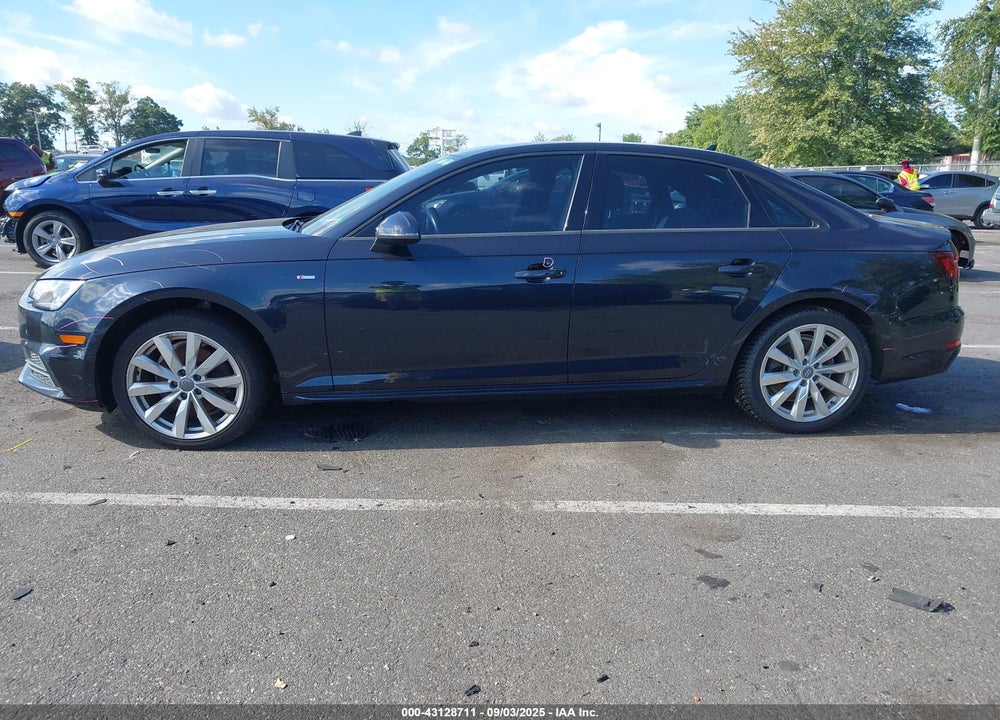 2018 AUDI A4 VIN: WAUKMAF40JN018349