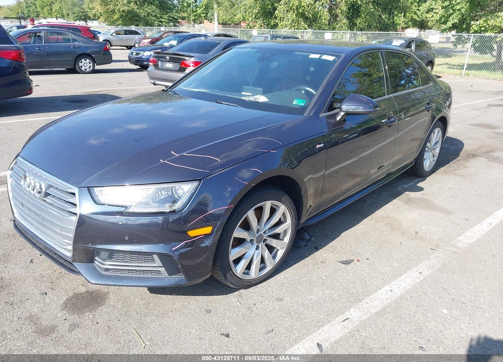 2018 AUDI A4 VIN: WAUKMAF40JN018349