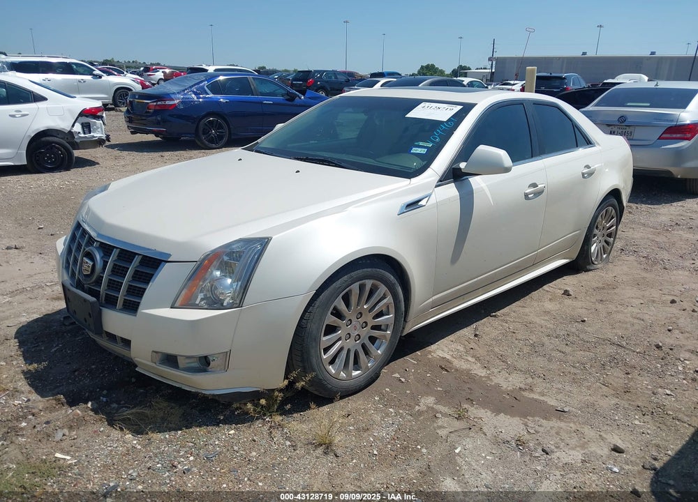 2012 CADILLAC CTS VIN: 1G6DP5E30C0104461