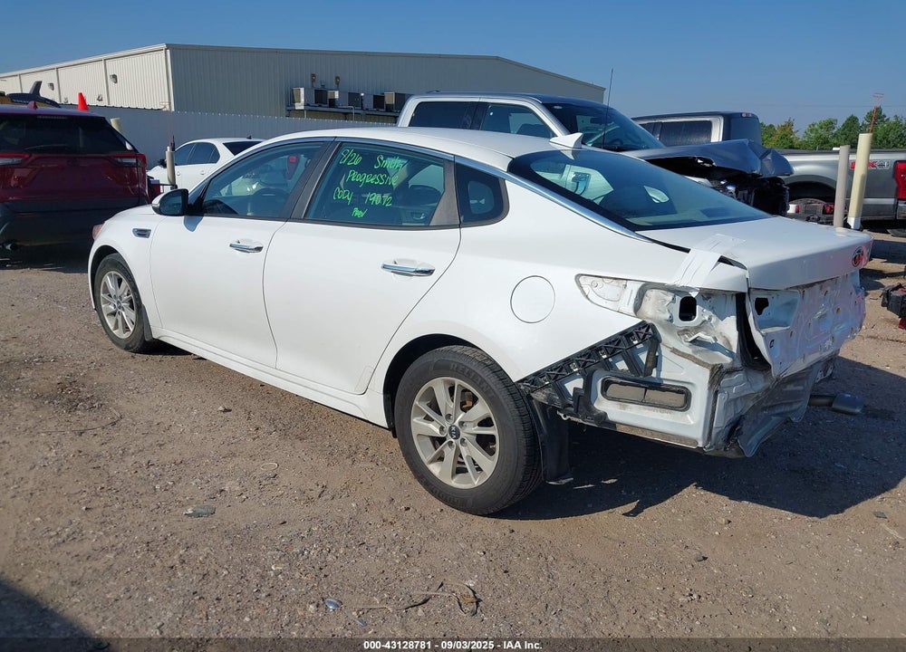 2016 KIA OPTIMA LX VIN: 5XXGT4L37GG065939
