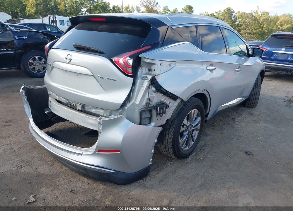 2015 NISSAN MURANO VIN: 5N1AZ2MH2FN228109