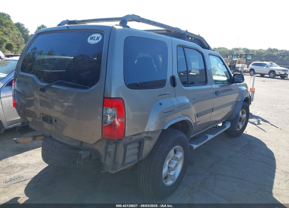 2003 NISSAN XTERRA XE VIN: 5N1ED28Y23C704540