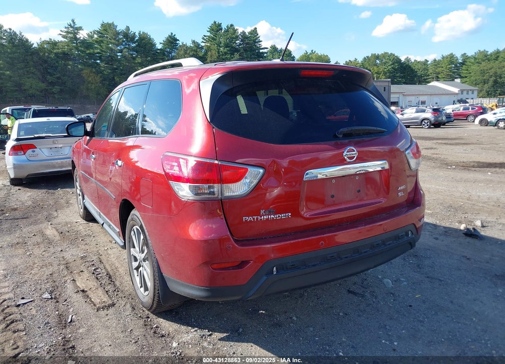 2015 NISSAN PATHFINDER SL VIN: 5N1AR2MM1FC663647