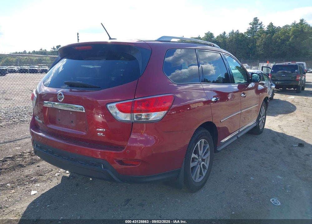2015 NISSAN PATHFINDER SL VIN: 5N1AR2MM1FC663647
