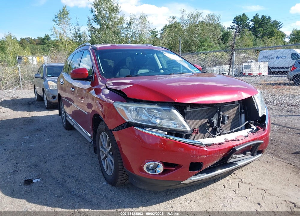 2015 NISSAN PATHFINDER SL VIN: 5N1AR2MM1FC663647