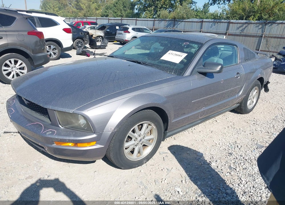 2006 FORD MUSTANG V6 VIN: 1ZVFT80NX65130436