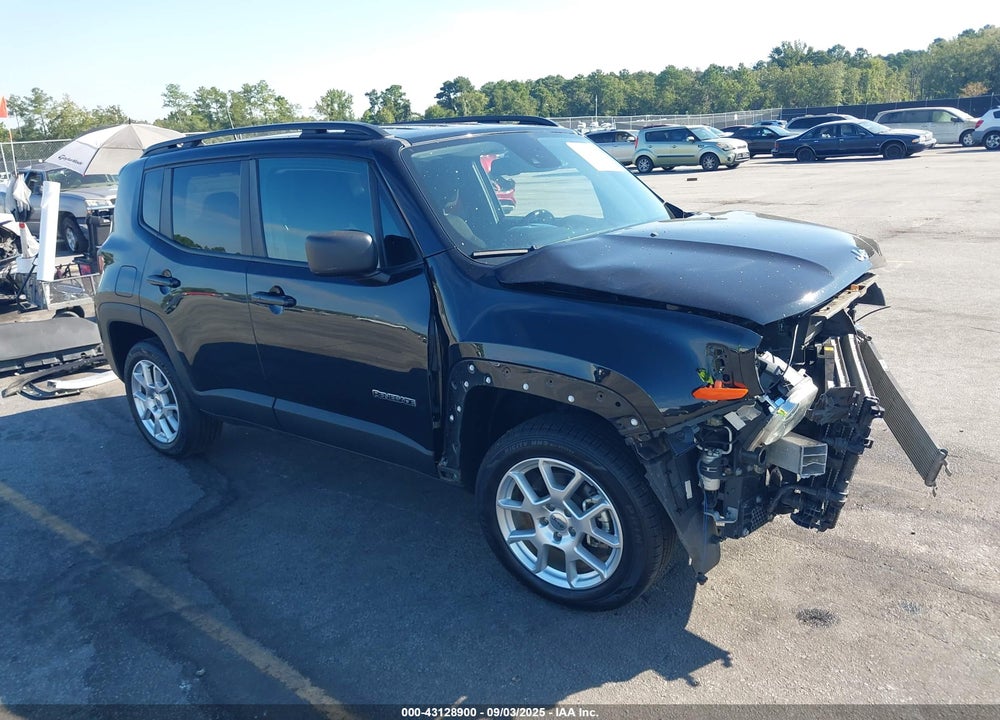 2022 JEEP RENEGADE LATITUDE 4X4 VIN: ZACNJDB19NPN78712