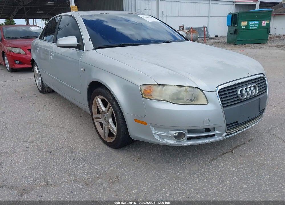 2007 AUDI A4 2.0T VIN: WAUAF78E57A237712