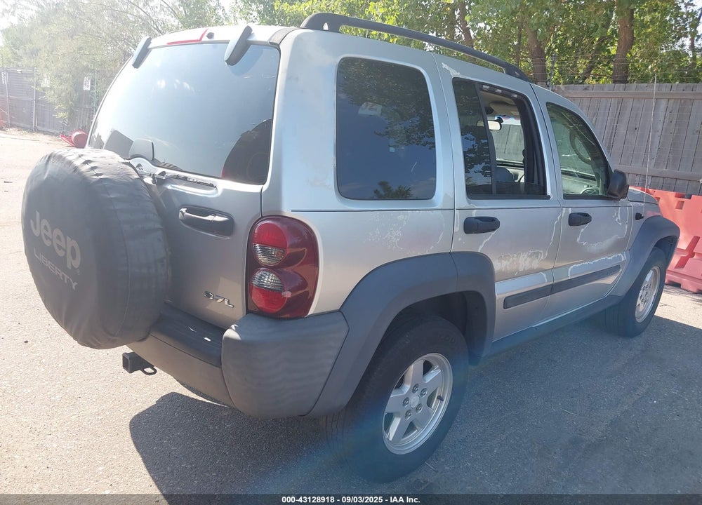 2007 JEEP LIBERTY SPORT VIN: 1J8GL48K17W558863