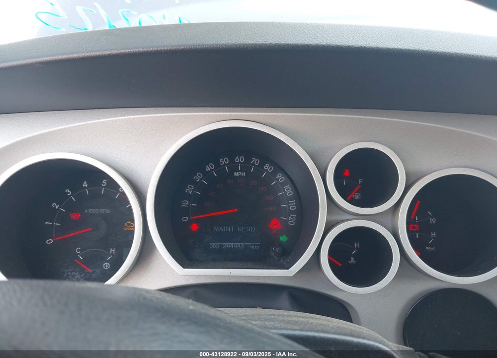2008 TOYOTA TUNDRA VIN: 5TFDV58178X037207