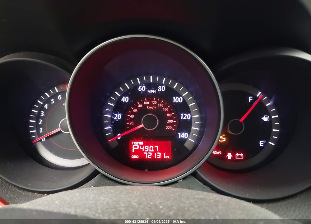 2012 KIA FORTE VIN: KNAFU4A20C5572311