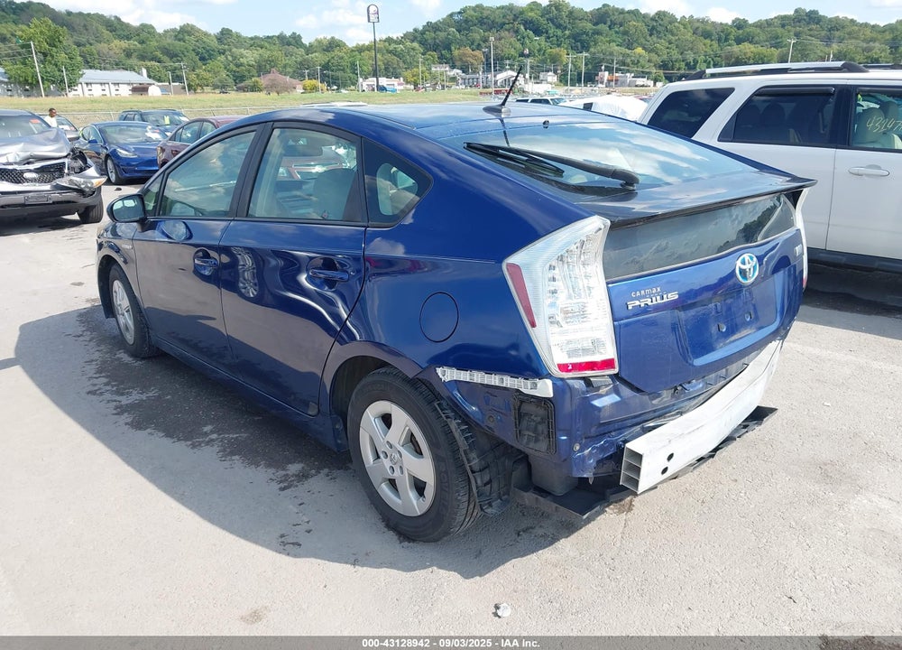 2011 TOYOTA PRIUS VIN: JTDKN3DU2B5344010