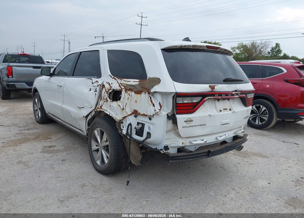 2014 DODGE DURANGO LIMITED VIN: 1C4RDHDG7EC561075