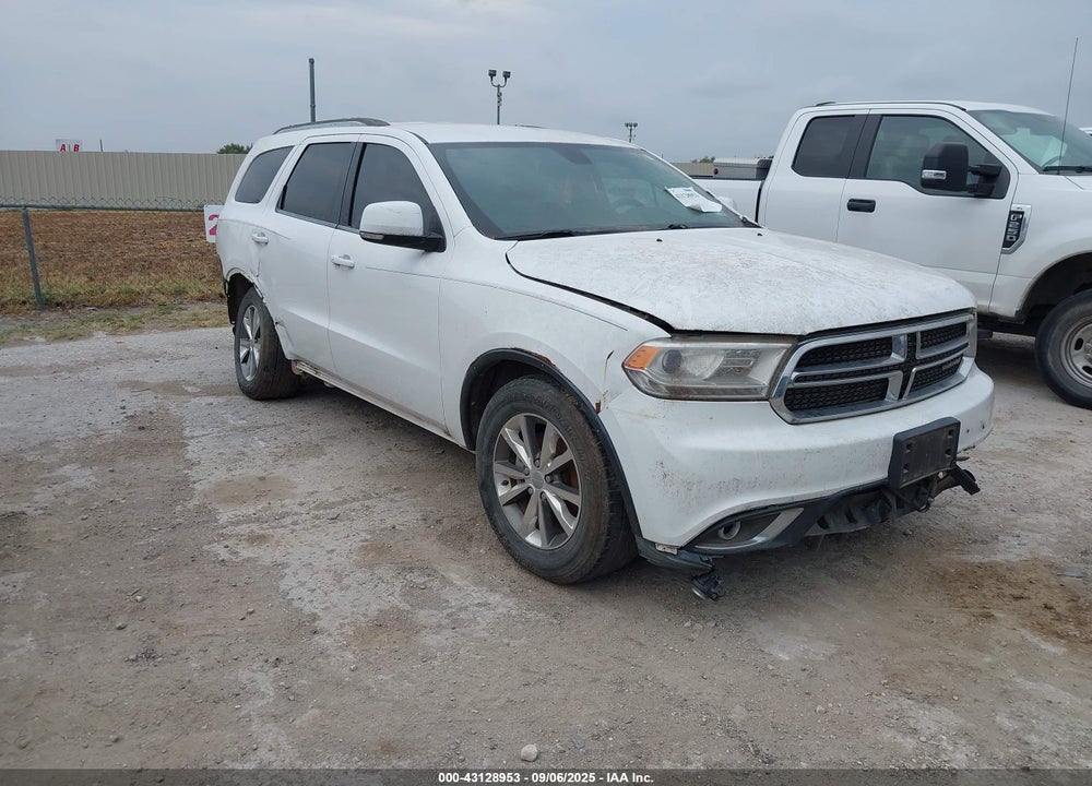 2014 DODGE DURANGO LIMITED VIN: 1C4RDHDG7EC561075
