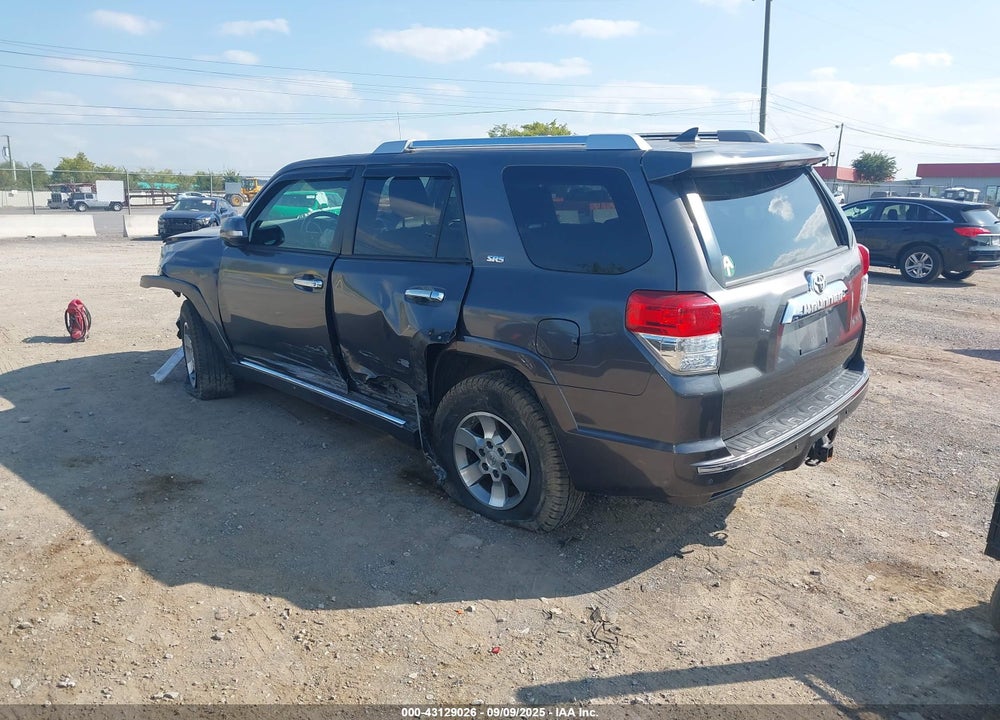 2013 TOYOTA 4RUNNER VIN: JTEBU5JR0D5148600