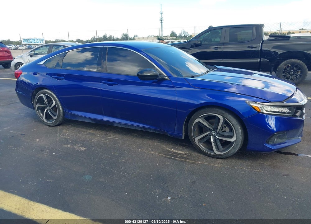 2022 HONDA ACCORD SPORT VIN: 1HGCV1F30NA030950