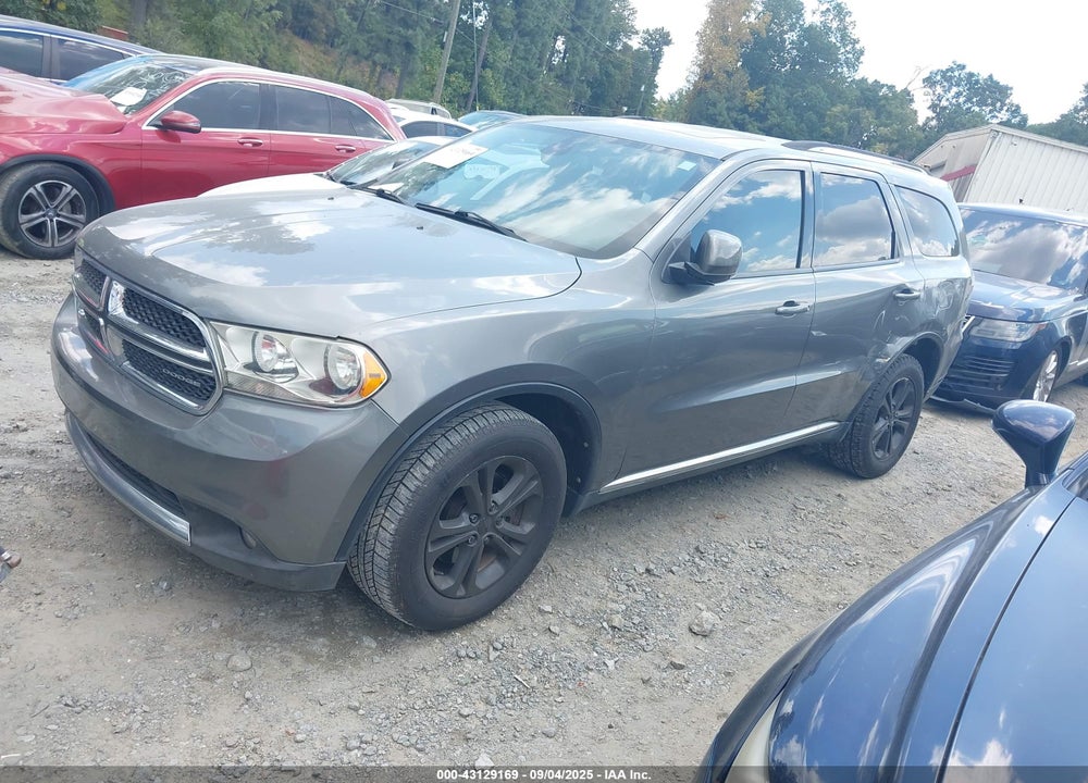 2011 DODGE DURANGO VIN: 1D4RD4GG3BC740328
