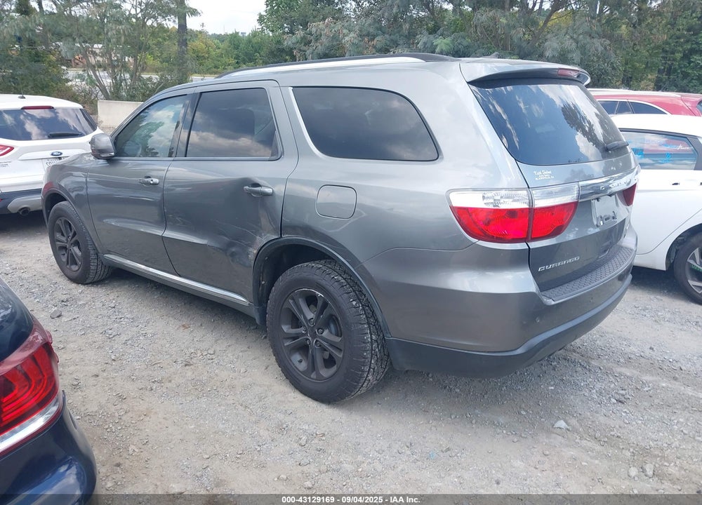 2011 DODGE DURANGO VIN: 1D4RD4GG3BC740328