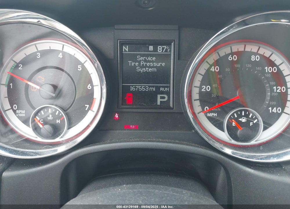 2011 DODGE DURANGO VIN: 1D4RD4GG3BC740328