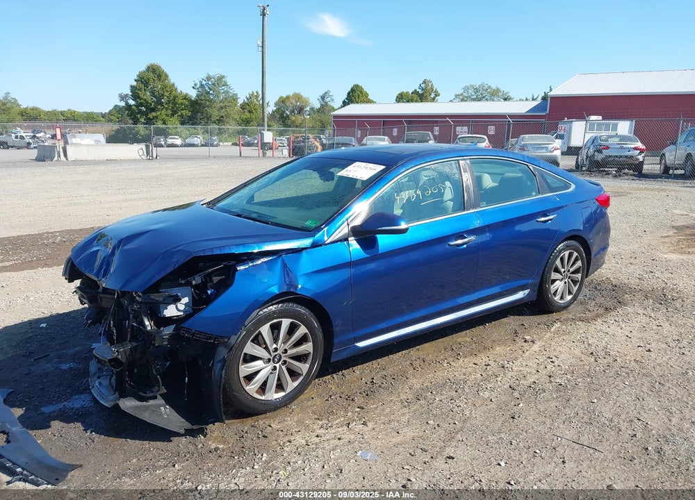 2016 HYUNDAI SONATA VIN: 5NPE34AF9GH430808