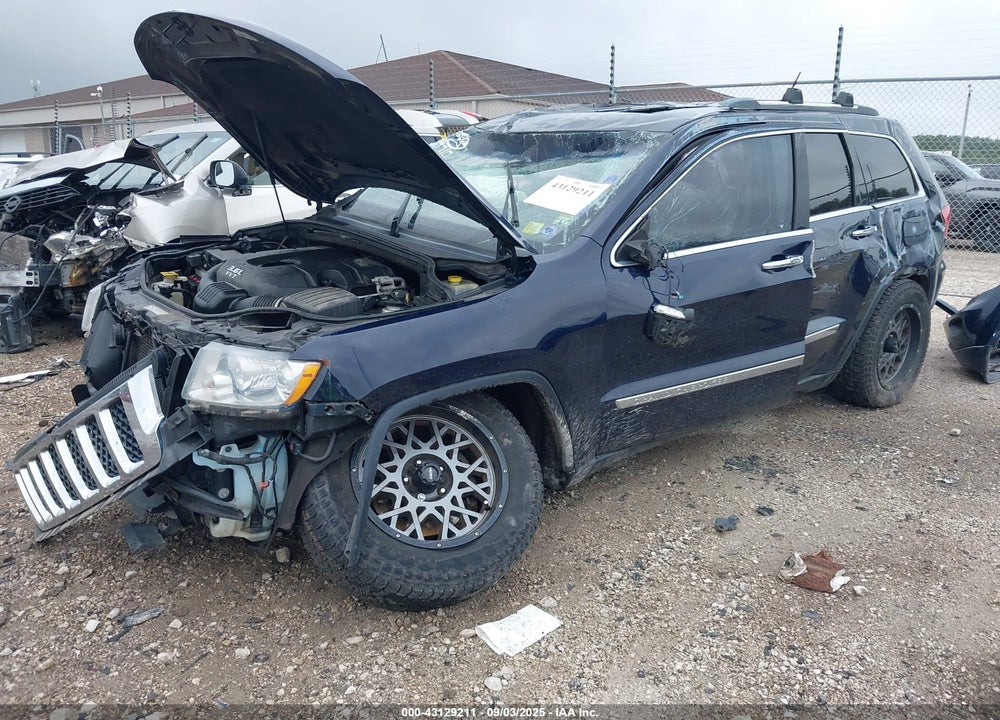 2012 JEEP GRAND CHEROKEE VIN: 1C4RJFCGXCC272719
