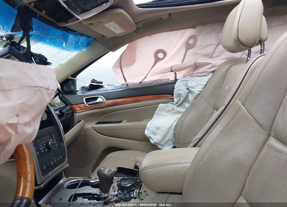 2012 JEEP GRAND CHEROKEE VIN: 1C4RJFCGXCC272719