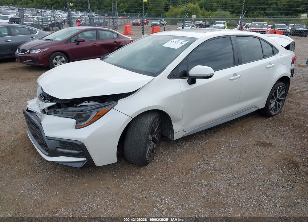 2020 TOYOTA COROLLA VIN: 5YFM4RCE9LP045529