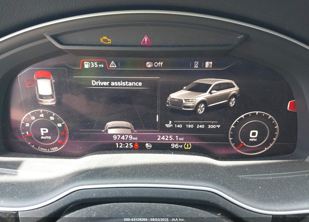 2018 AUDI Q7 3.0T PREMIUM VIN: WA1LAAF76JD053651