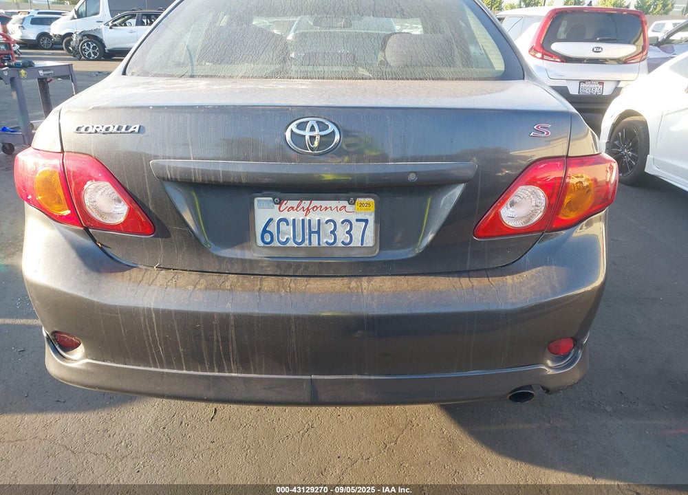 2009 TOYOTA COROLLA VIN: 1NXBU40E69Z103943