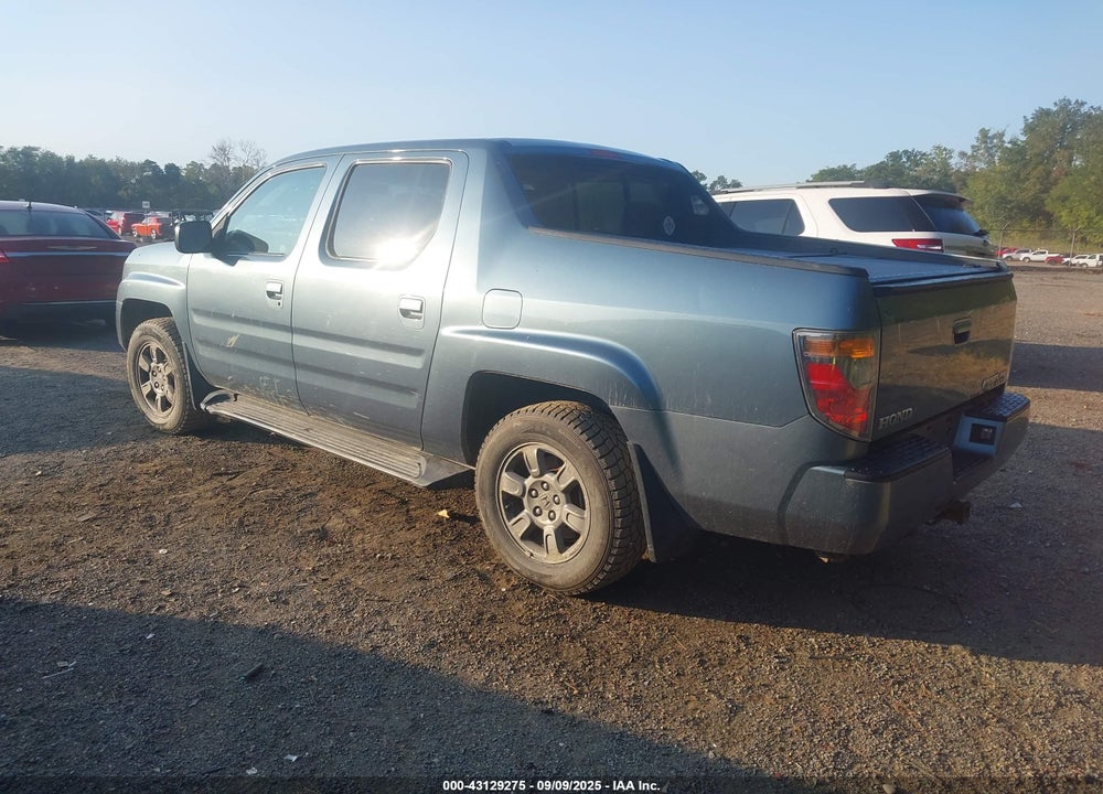 2007 HONDA RIDGELINE VIN: 2HJYK16317H538065