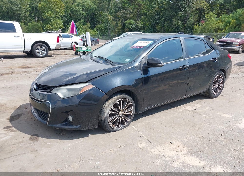 2014 TOYOTA COROLLA VIN: 2T1BURHE9EC153460
