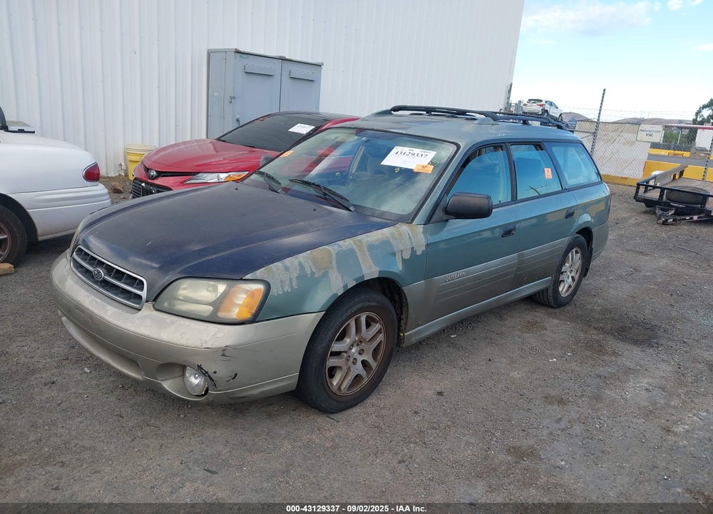 2004 SUBARU OUTBACK VIN: 4S3BH675847604950