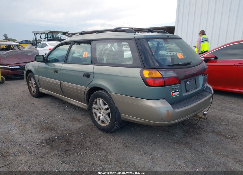 2004 SUBARU OUTBACK VIN: 4S3BH675847604950
