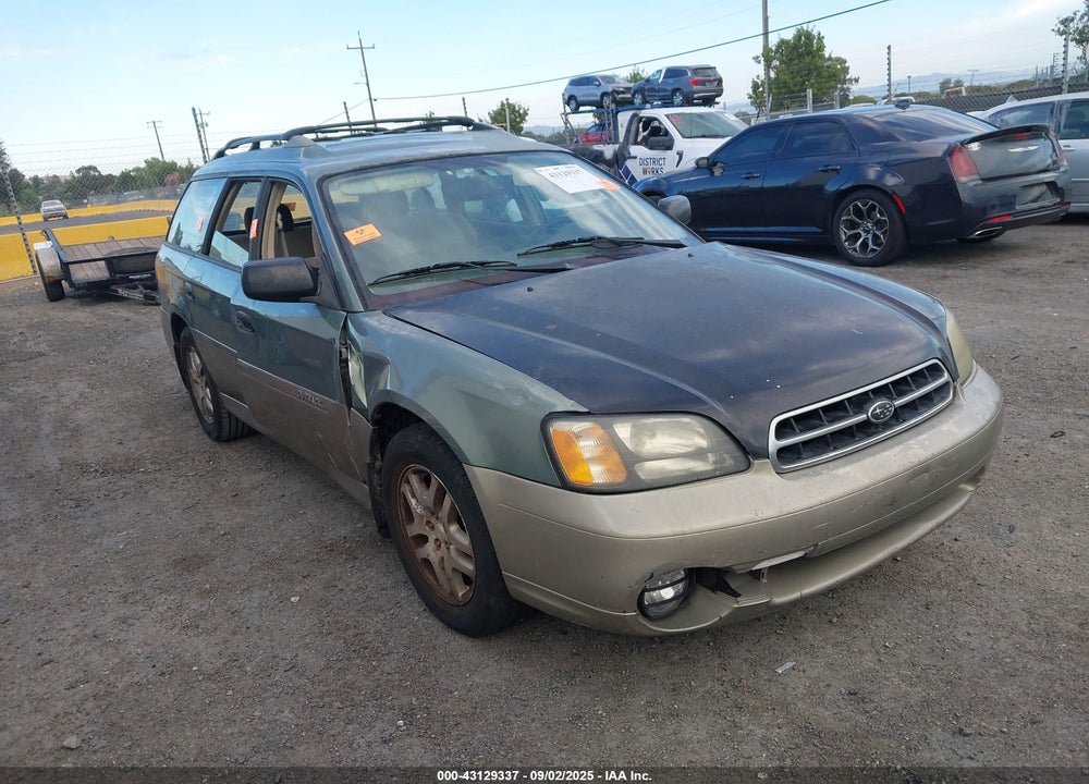 2004 SUBARU OUTBACK VIN: 4S3BH675847604950