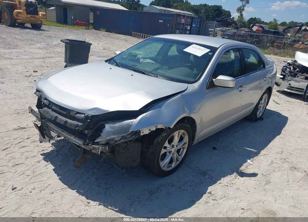 2012 FORD FUSION VIN: 3FAHP0HA8CR148466