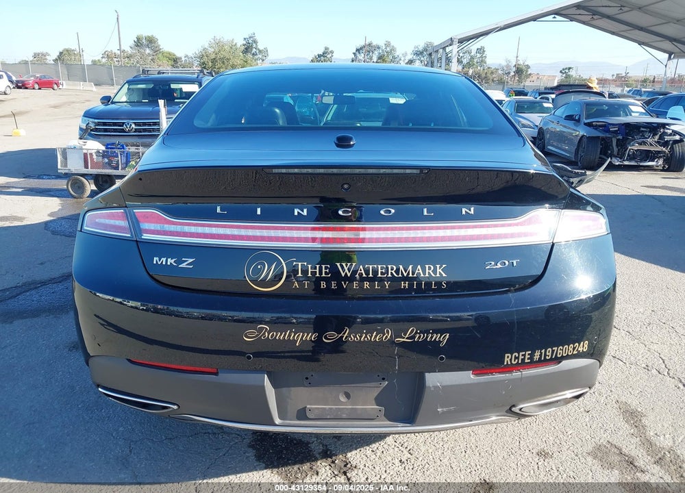2018 LINCOLN MKZ VIN: 3LN6L5E94JR613743