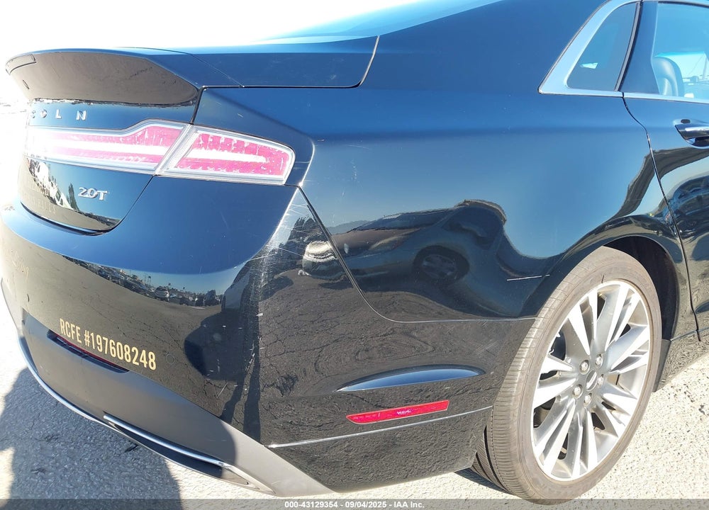 2018 LINCOLN MKZ VIN: 3LN6L5E94JR613743