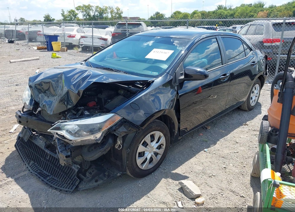 2016 TOYOTA COROLLA VIN: 2T1BURHE2GC505913