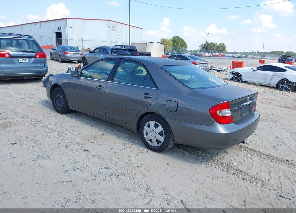 2003 TOYOTA CAMRY LE VIN: 4T1BE32K43U757437