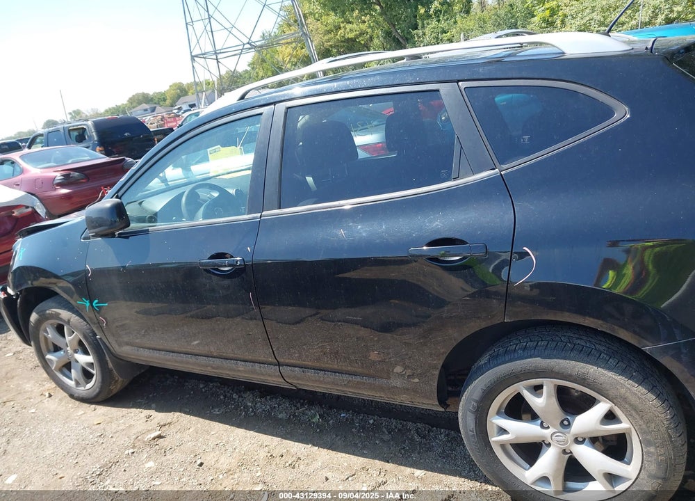 2008 NISSAN ROGUE SL VIN: JN8AS58V08W110636