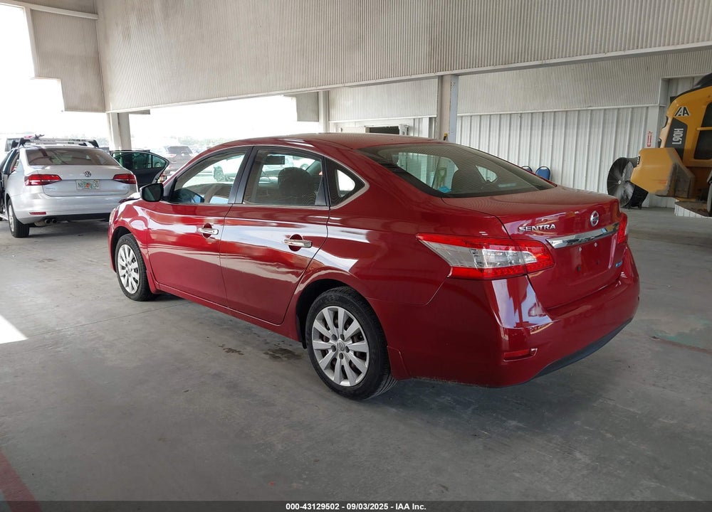 2013 NISSAN SENTRA VIN: 3N1AB7AP6DL756351