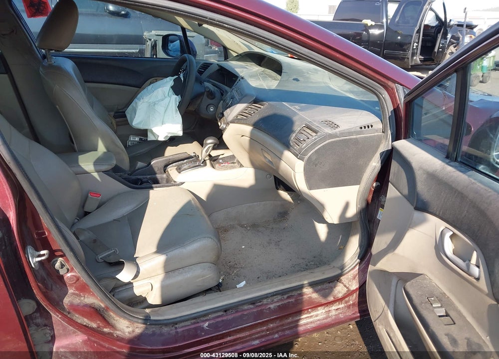 2012 HONDA CIVIC VIN: 19XFB2F5XCE385954